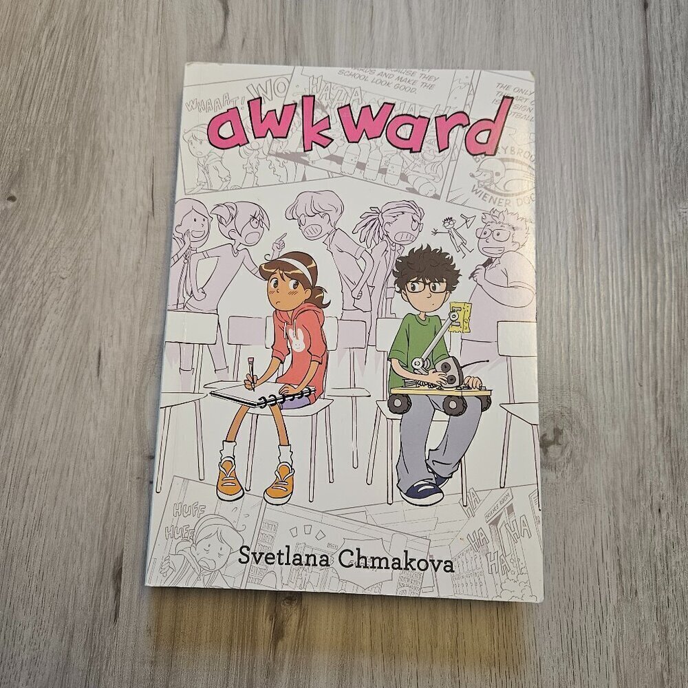 Awkward Graphic Novel Paperback Book by Svetlana Chmakova